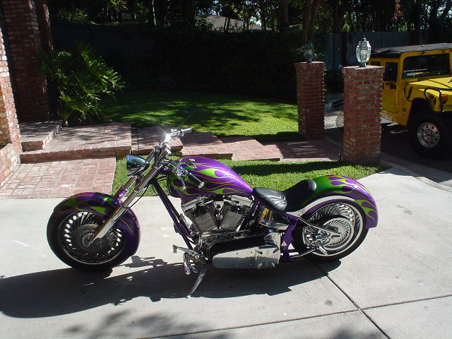West coast shop choppers shaq bike
