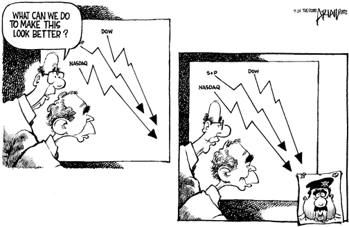 bad economy so lets attack saddam