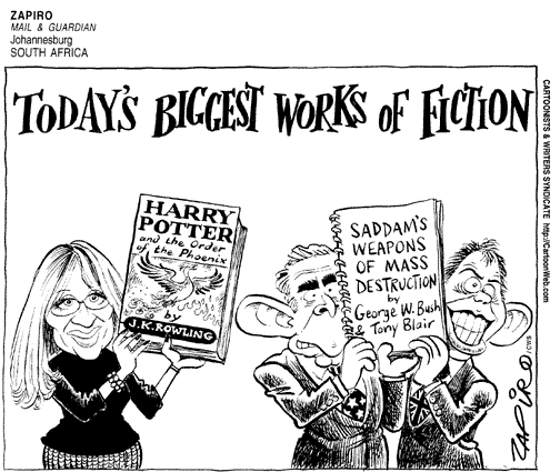 todays biggest work of fiction