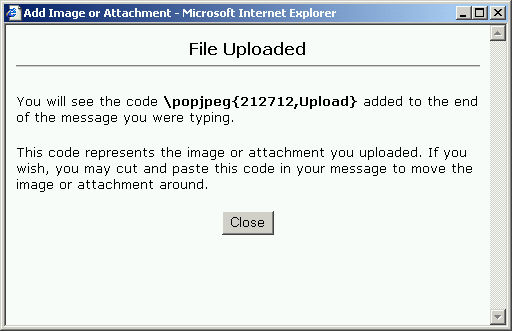 Upload