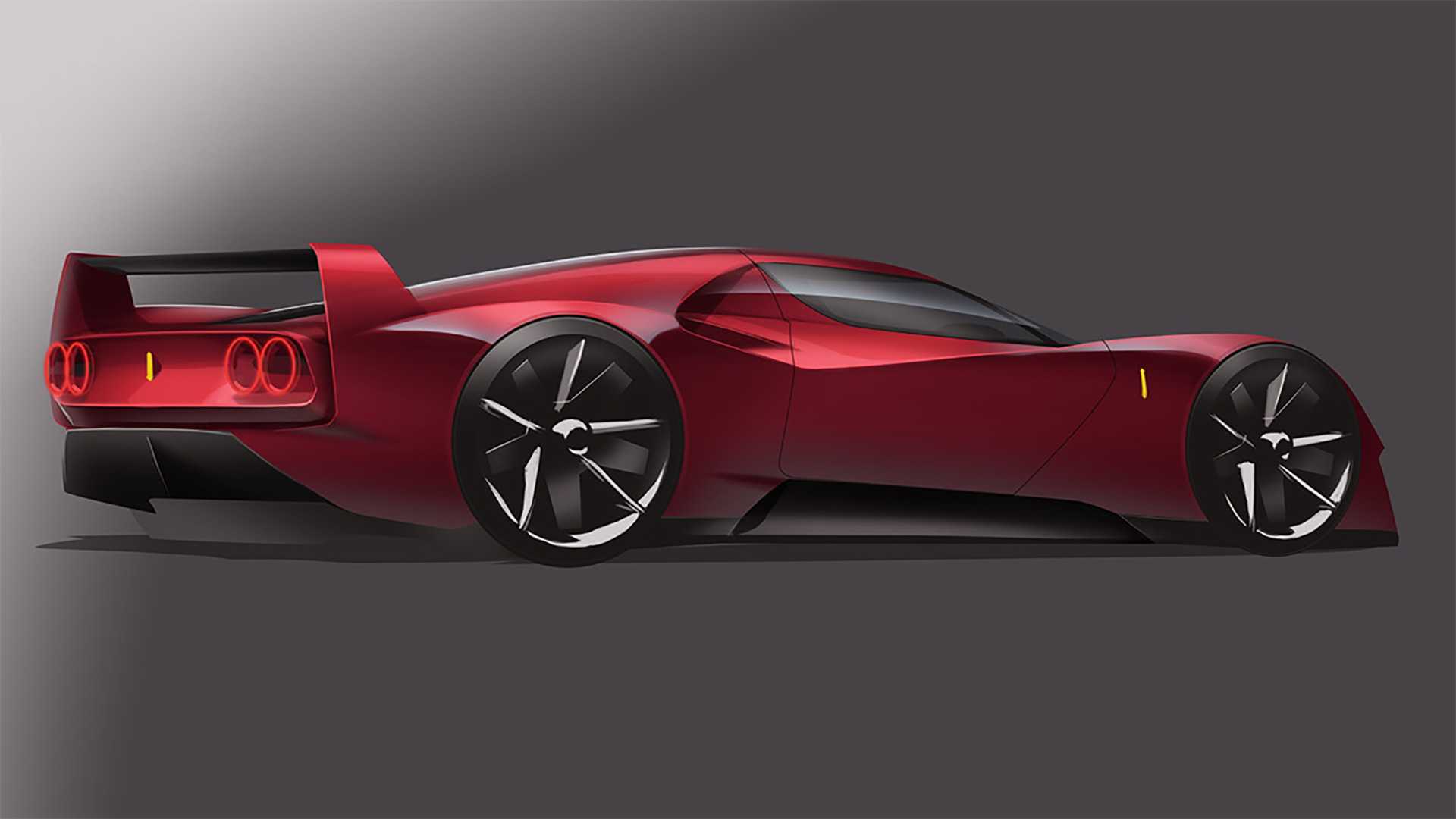 Ferrari F40 Renderings