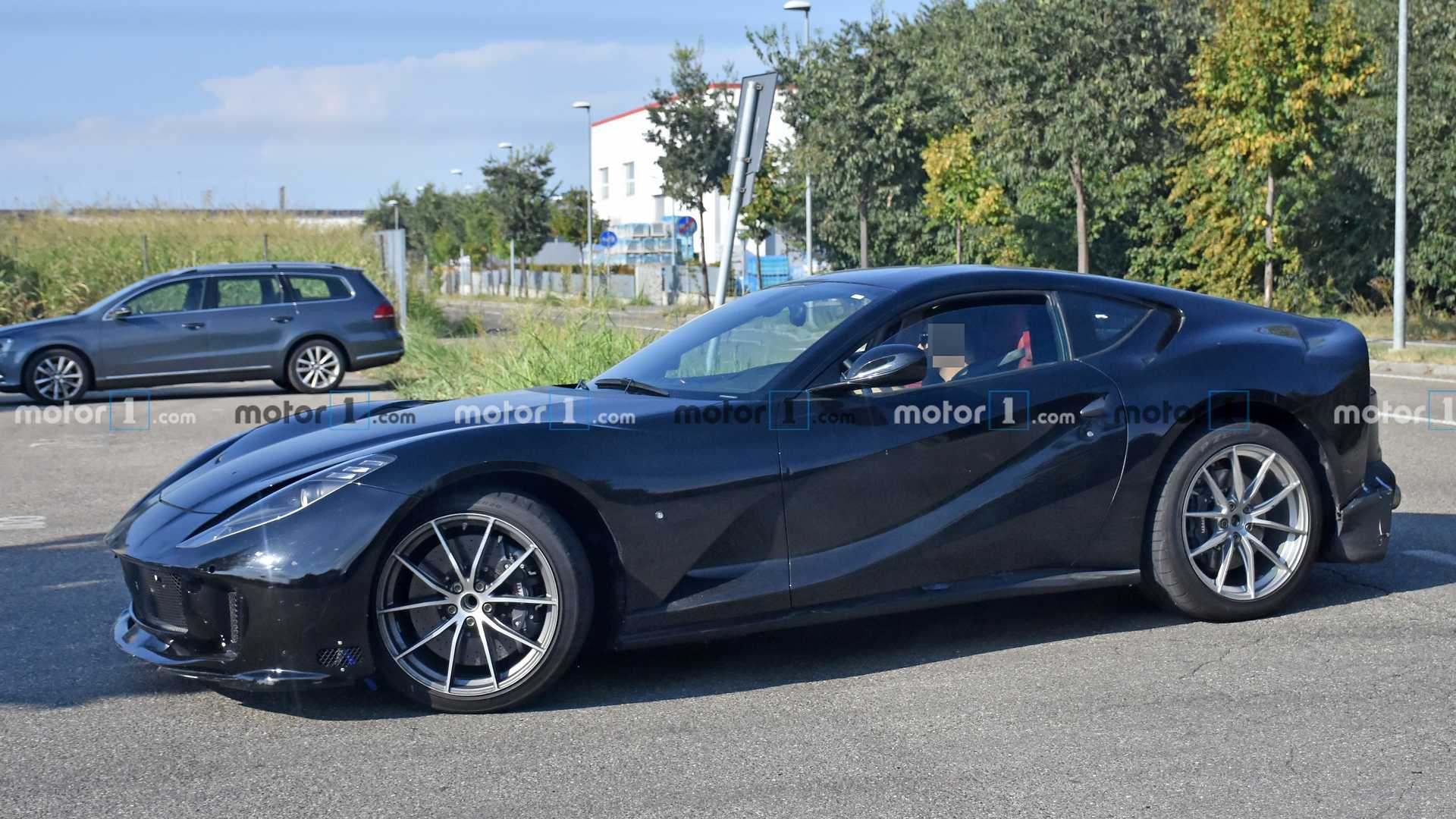 Ferrari 812 GTO spy photo