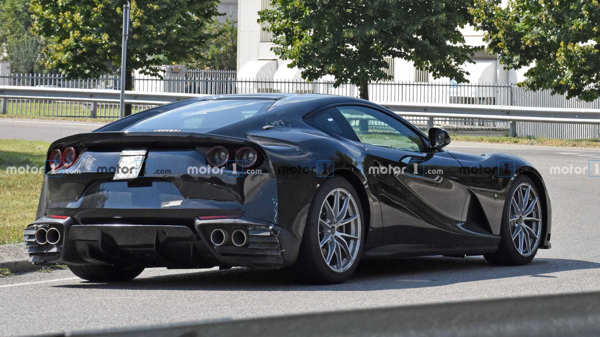 Ferrari 812 GTO spy photo