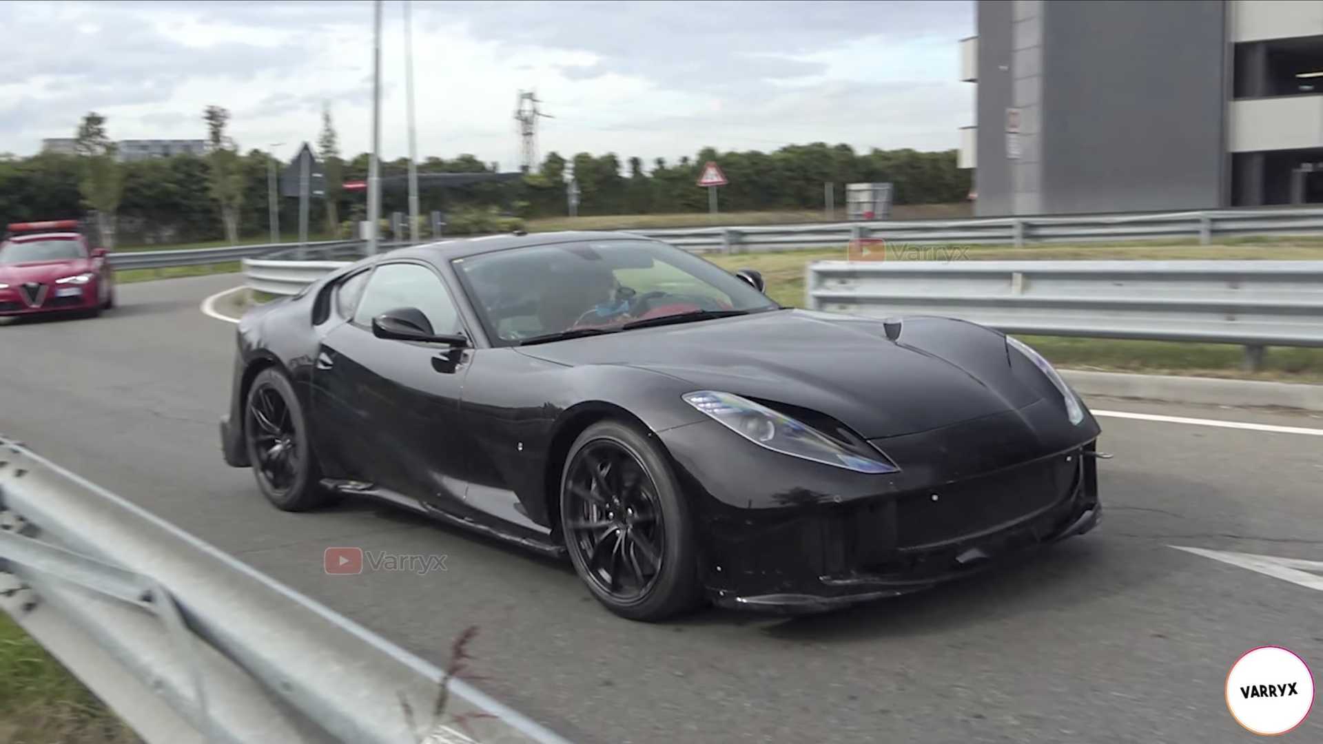Stealthy Ferrari 812 GTO Spied Again Still Looking Menacing