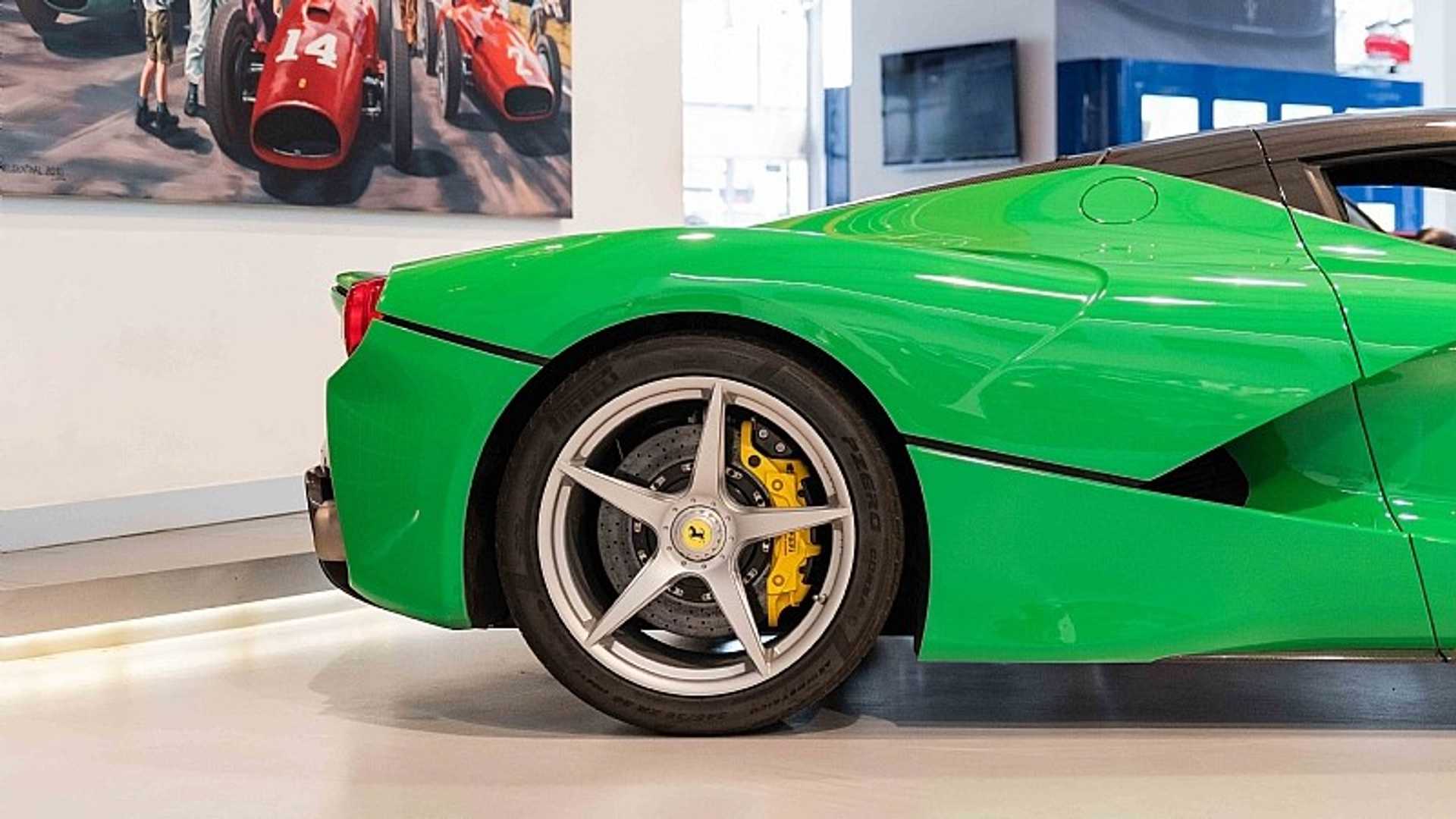 Jay Kay's green LaFerrari is for sale