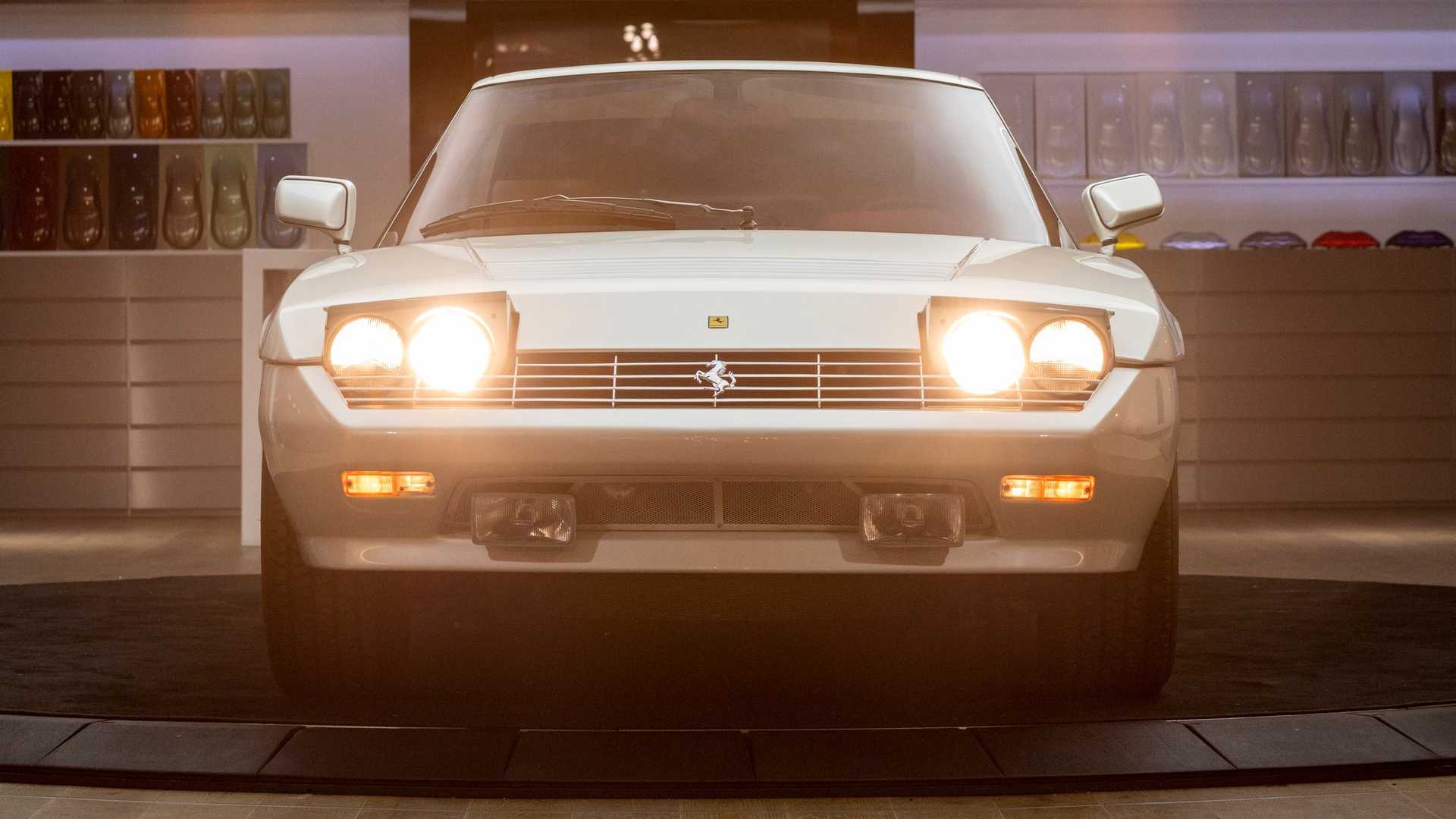 1983 Ferrari Meera S by Michelotti Auction Front Headlights Up