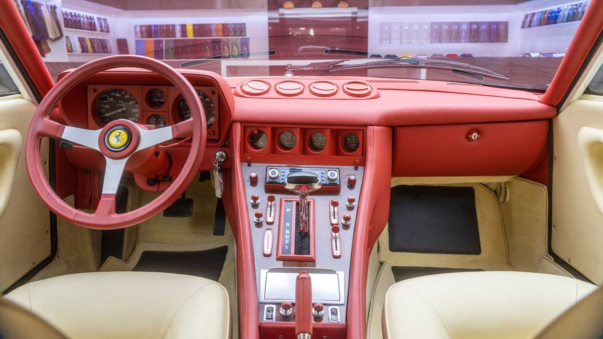 1983 Ferrari Meera S by Michelotti Auction Dashboard