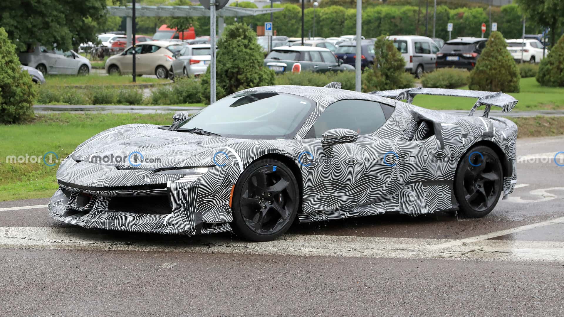 Upgraded Ferrari SF90 Spied With Aggressive Aero, Could Be Called LM