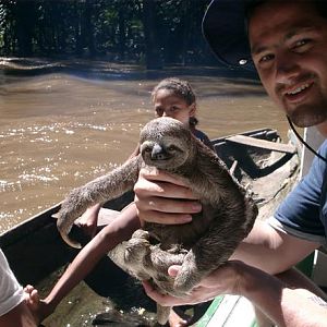 Sloth... yes.. they are slow.. lol