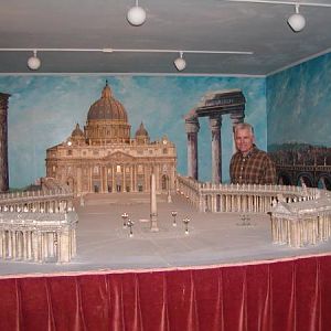 St Peters Replica my father and grandfather hand carved. September 2007
