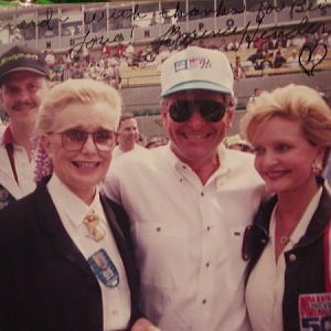 Dolly Cole, Autographed by Florence Hinderson, Indy 500, 1993