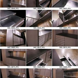 FORGED Cabinets by Vault, shown here with our G90 interiors.