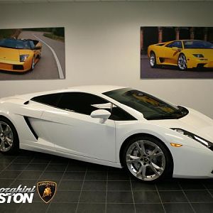 2008 Lamborghini Gallardo (before delivery)