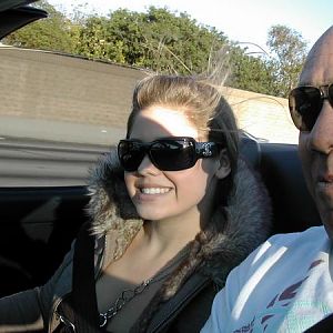 rollin with Ashley in the spyder