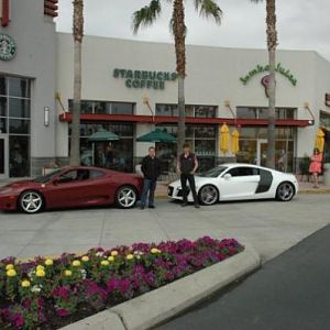 Meeting up in the morning before our "spirited" drive through the East San Francisco Bay Area foothills.