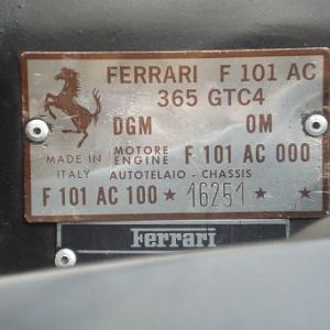 Data Plate