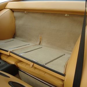 Rear Seat Baggage Shelf