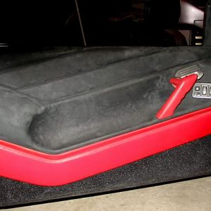 348 alcantara and red leather