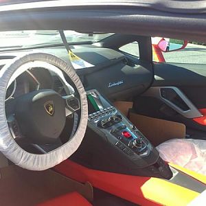 Aventador unwrapped  10/16/12