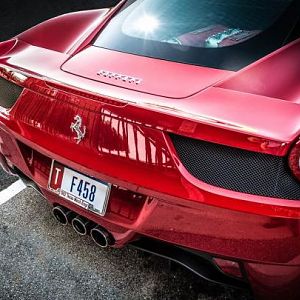F458 Plate Texas