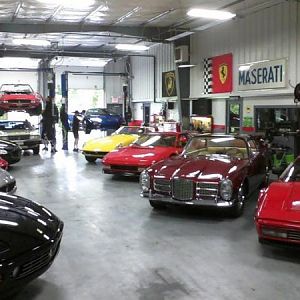 Exoticars USA - new shop after 30+ years in business.