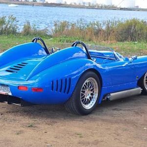 Scratch built Maserati-powered roadster