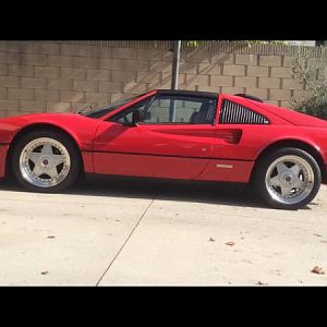 On my driveway showing off my Compomotive TS-17 wheels