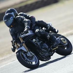 Turn one under brakes Mallala
