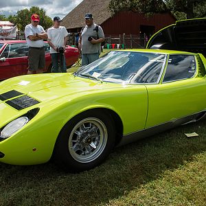 Best of Show
'67 Lamborghini Miura P400 Verde Miurs (Miura Green) // Owner: Ajai Cadambi