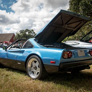 Ferrari 6 & 8 Cylinder Winner
'78 Ferrari 308GTS Turbo Azzurro (Blue) // Owner: Aaron and Christin Bunch