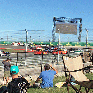 Porsche Cup Turn 1 COTA.