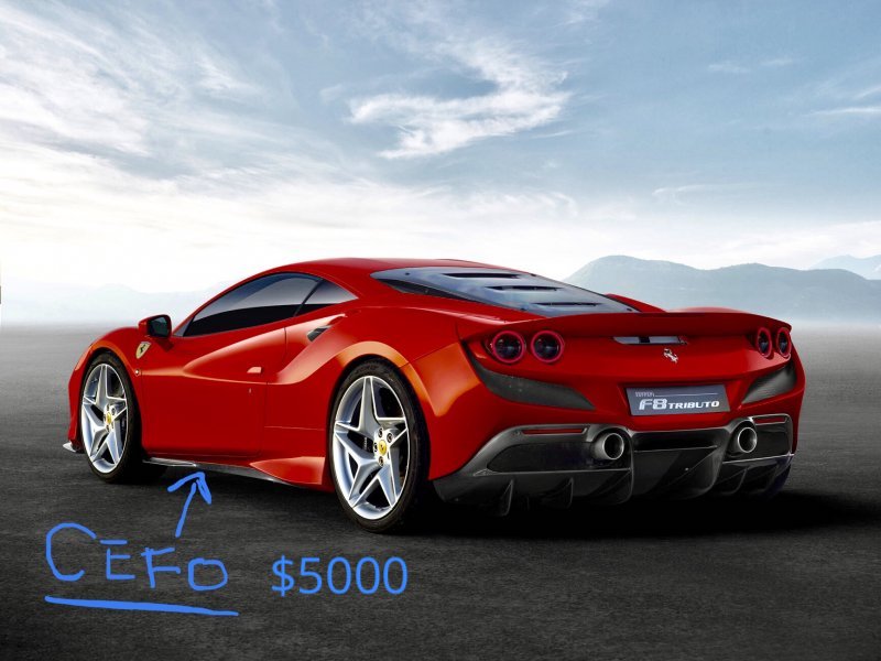 F8 price list | FerrariChat