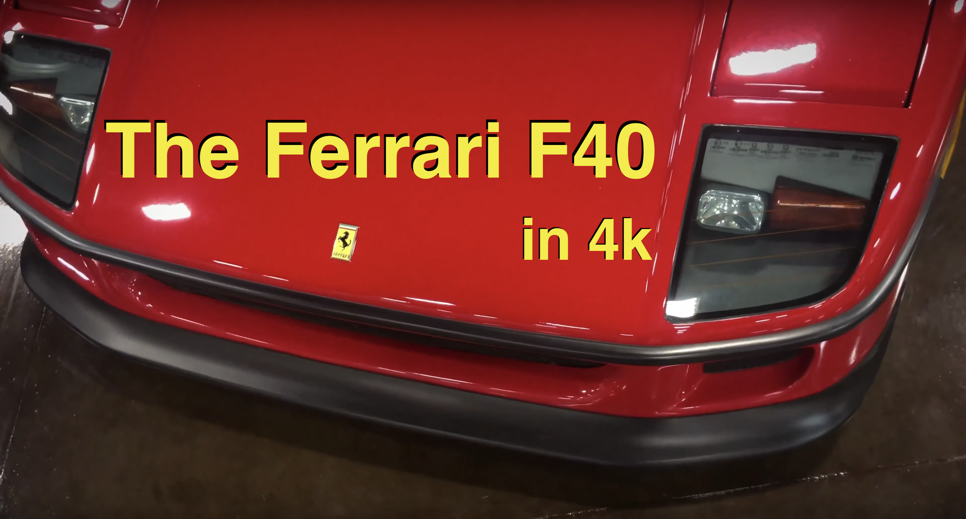 F40 Shines Bright in Private Collection