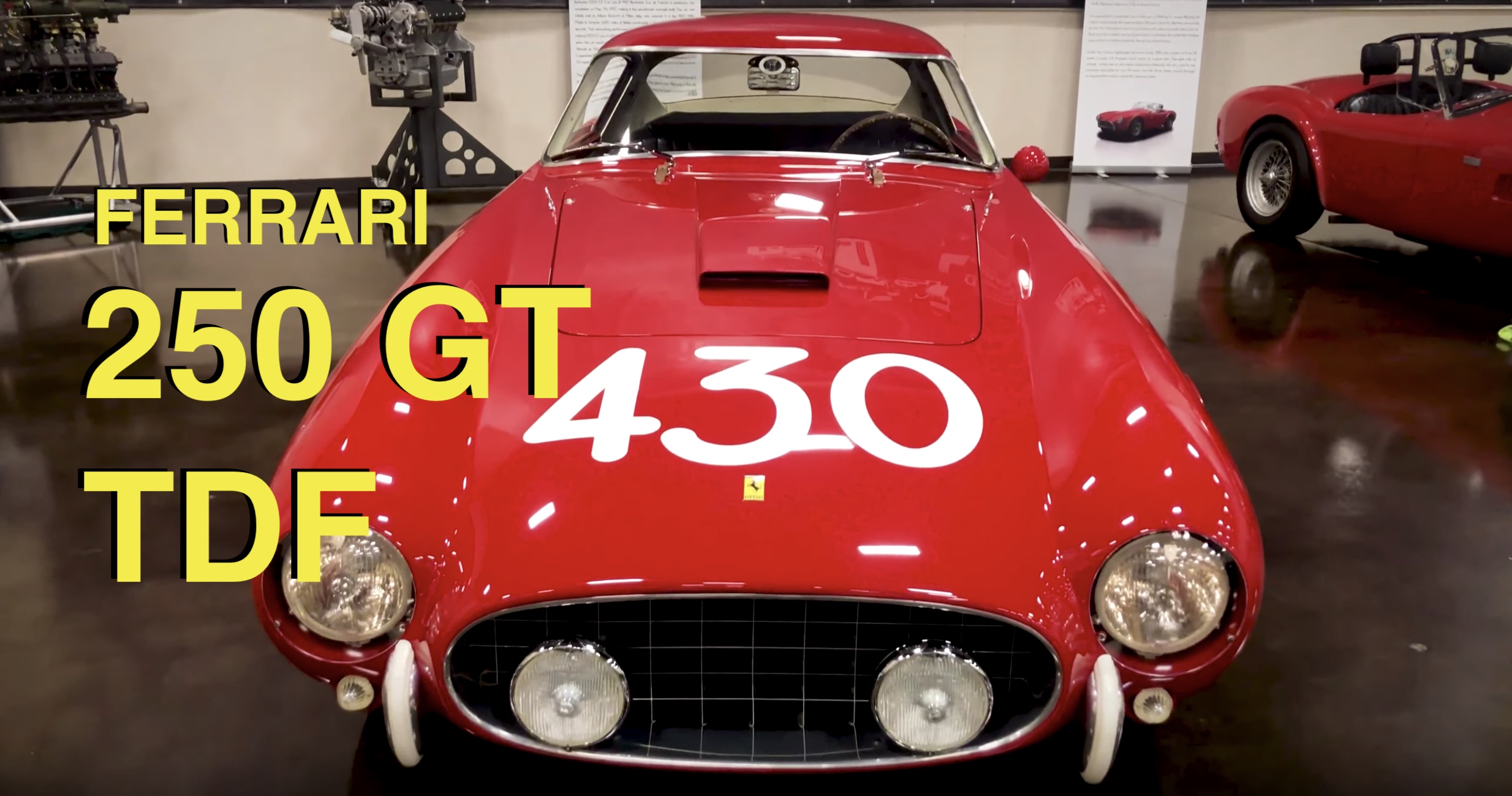 WATCH: 1 of 8, the legendary Ferrari 250 GT TDF